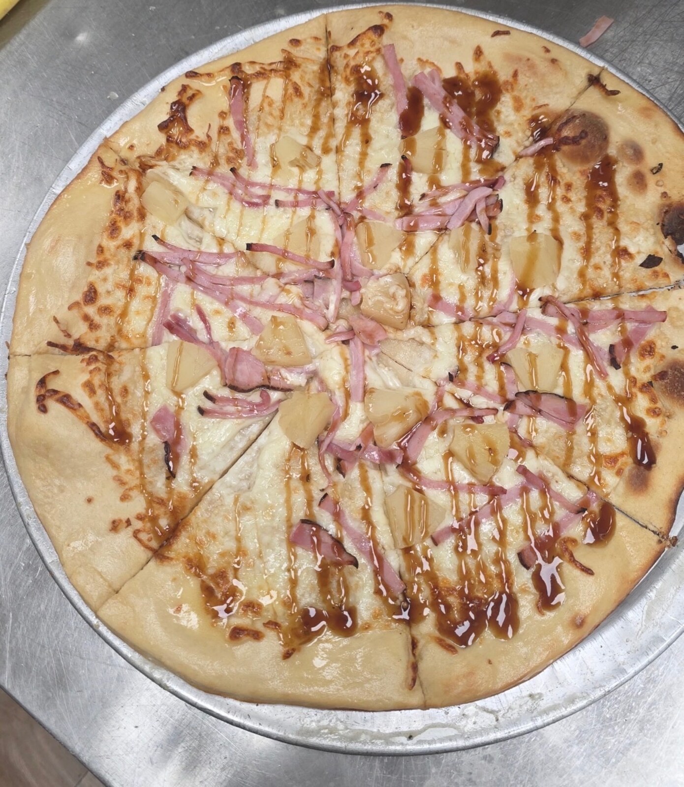 Teriyaki Hawaiian Pizza